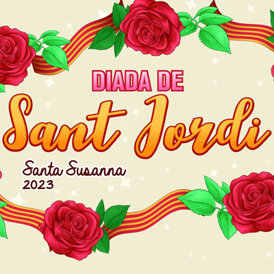 Diada de Sant Jordi a Santa Susanna 2023