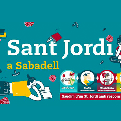 Sant Jordi a Sabadell