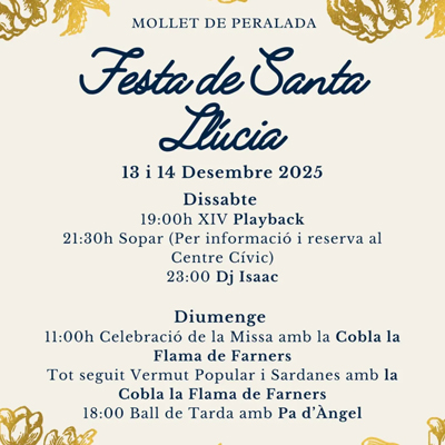 Festa de Santa Llúcia - Mollet de Peralada 2025