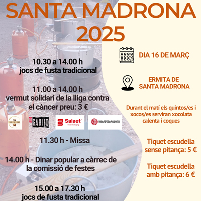 Festa de Santa Madrona - Corbera d'Ebre 2025