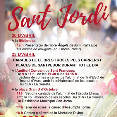 Sant Jordi a Santpedor, 2026