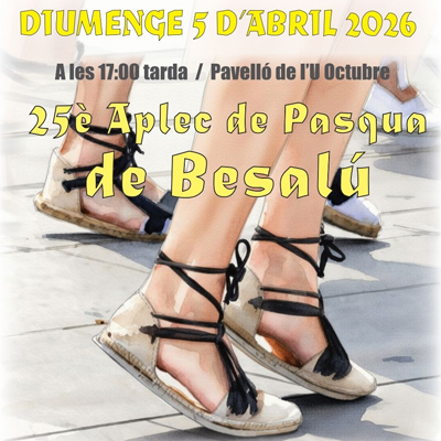 XXV Aplec de la Sardana de Besalú, 2026