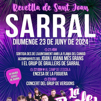 Revetlla de Sant Joan al Sarral, 2024