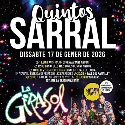 Quintos Sarral, 2026