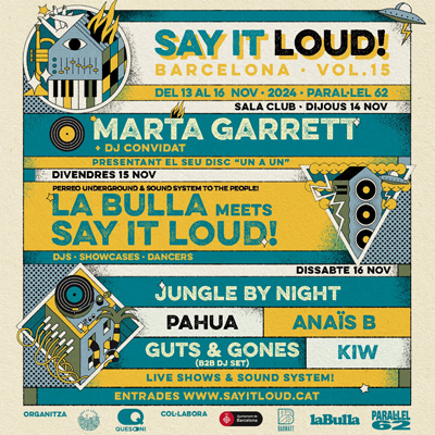 Festival Say It Loud, Barcelona, 2024, Say It Loud, 