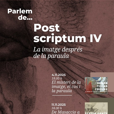 Cicle de xerrades 'Post scriptum' amb Miquel del Pozo a la Biblioteca Pública de Lleida