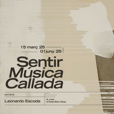 Exposició 'Sentir música callada', 2025, Lo Pati, Leonardo Escoda, Sentir música callada, 