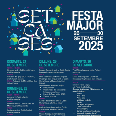 Festa Major de Setcases, 2025