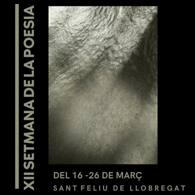 XII Setmana de la Poesia, Sant Feliu de Llobregat, 2023