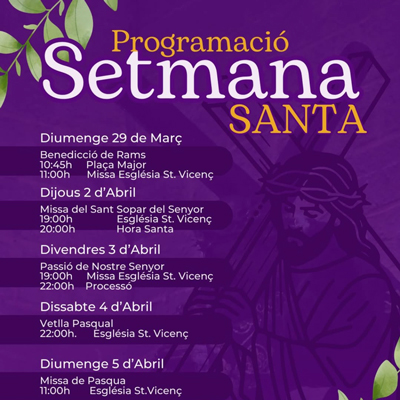 Setmana Santa, Llançà, 2026