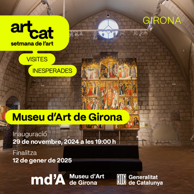 Exposició 'Visites inesperades' al Museu d'ARt de Girona, Setmana de l'Art a Catalunya, 2024