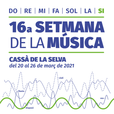 16a Setmana de la Música a Cassà de la Selva, 2021
