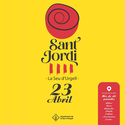 Diada de Sant Jordi a La Seu d'Urgell, 2026