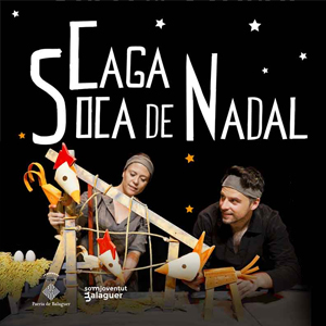 Caga Soca de Nadal al Teatre de BAlaguer, 2019