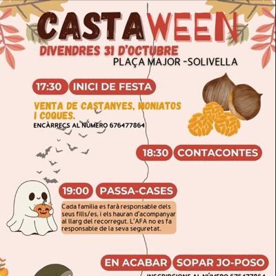 Festa de la Castanyada a Solivella, 2025