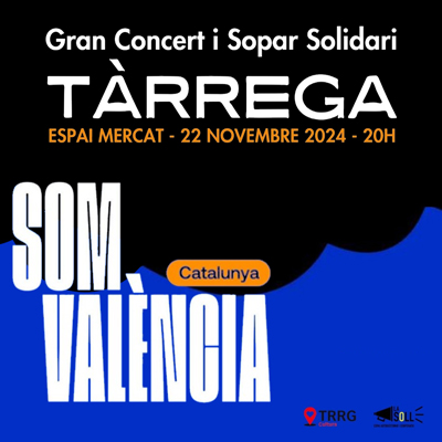 Concert solidrari Som València a Tàrrega, 2024