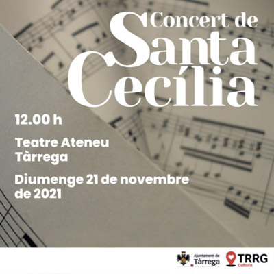 Concert de Santa Cecília a Tàrrega, 2021