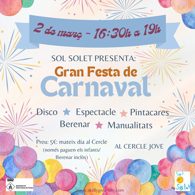 Carnestoltes de Santa Coloma de Farners, 2025