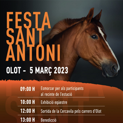 Festa de Sant Antoni Abat a Olot, 2023