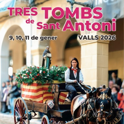 Tres Tombs de Sant Antoni a Valls, 2025