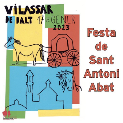 Festa de Sant Antoni i Tres Tombs a Vilassar de Dalt, 2023