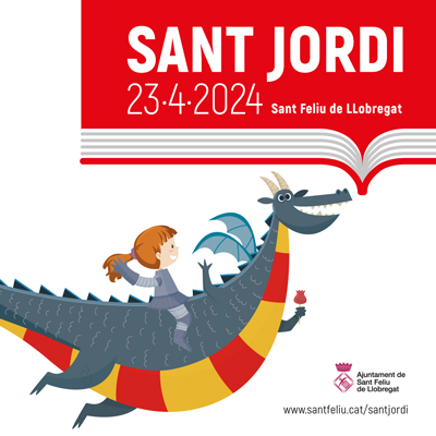 Sant Jordi i Setmana per la Llengua a Sant Feliu de Llobregat, 2024