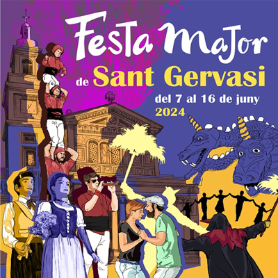 Festa Major de Sant Gervasi, Barcelona, 2024