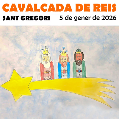 Cavalcada de Reis a Sant Gregori, 2026