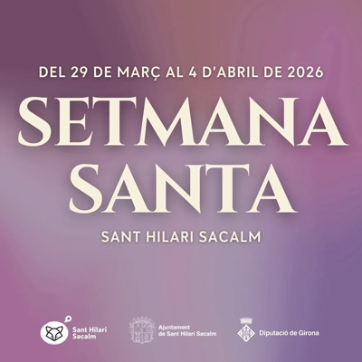 Setmana Santa a Sant Hilari Sacalm, 2026