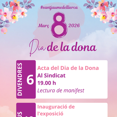 8M, Dia Internacional de la Dona a Sant Jaume de Llierca, 2026