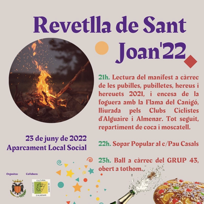 Revetlla de Sant Joan d'Almenar, 2022
