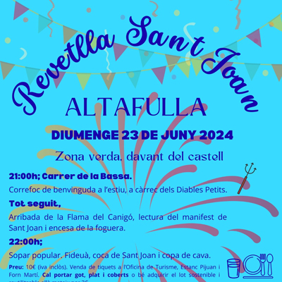 Revetlla de Sant Joan d'Altafulla, 2024