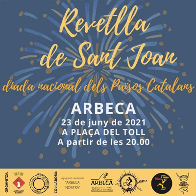 Revetlla de Sant joan a Arbeca, 2021