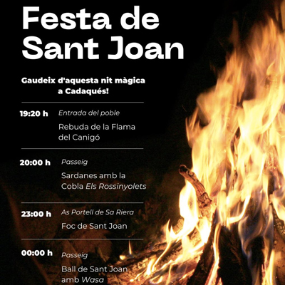 Revetlla de Sant Joan a Cadaquès, 2023