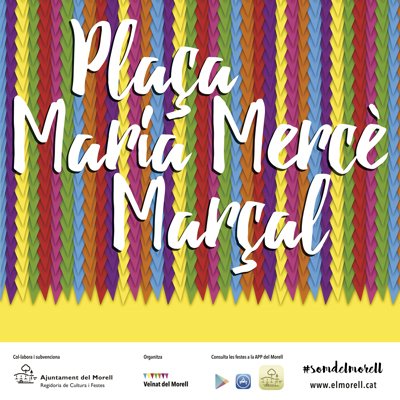 Revetlla de Sant joan al Morell, plaça Maria Mercè Marçal, 2022