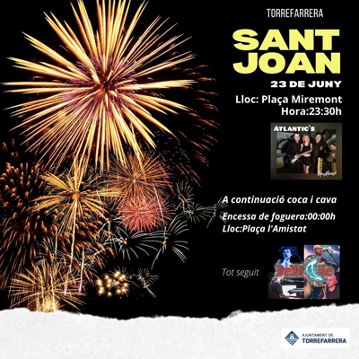 Revetlla de Sant Joan a Torrefarrera, 2022