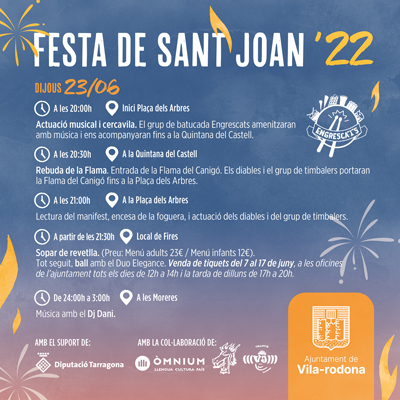 Sant Joan a Vila-rodona, 2022