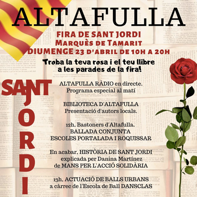 Sant Jordi a Altafulla, 2023
