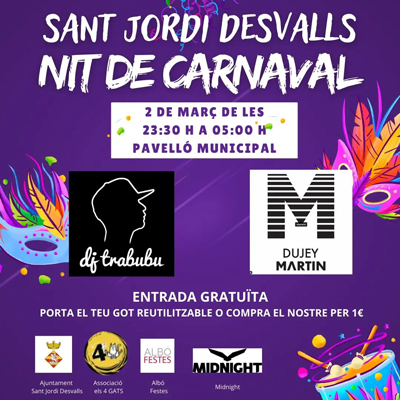 Nit de Carnaval a Sant Jordi Desvalls, 2024