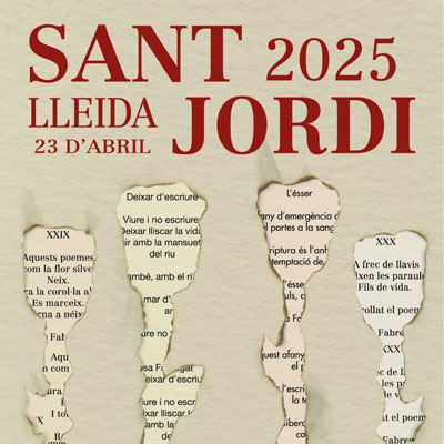 Sant Jordi a Lleida, 2025