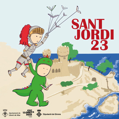Sant Jordi a Lloret de Mar, 2023