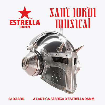 Sant Jordi Musical a l'Antiga Fàbrica Estrella Damm, Barcelona, 2024