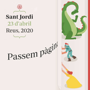 #SantJordiACasa a Reus, 2020