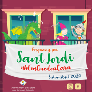 Sant Jordi Confinat a Salou, 2020
