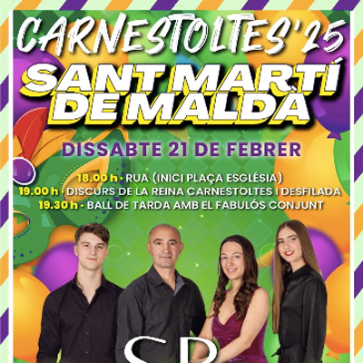 Carnaval a Sant Martí de Maldà, 2026