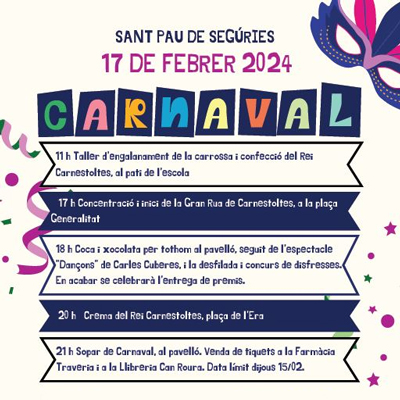 Carnestoltes a Sant Pau de Segúries, 2024