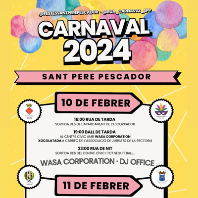 Carnaval de Sant Pere Pescador, 2024