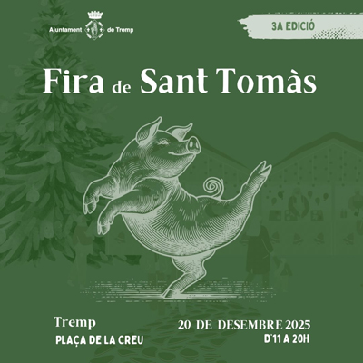 3a Fira de Nadal de Sant Tomàs a Tremp, 2025