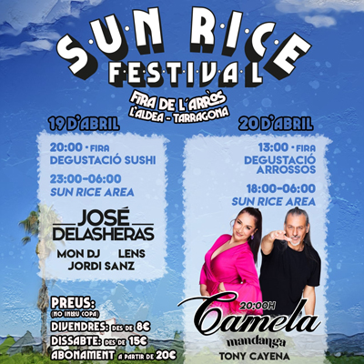 Sun Rice Festival, L'Aldea, 2024