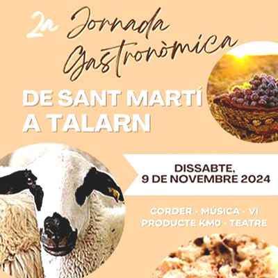 Jornada Gastronòmica de Sant Martí a Talarn, 2024